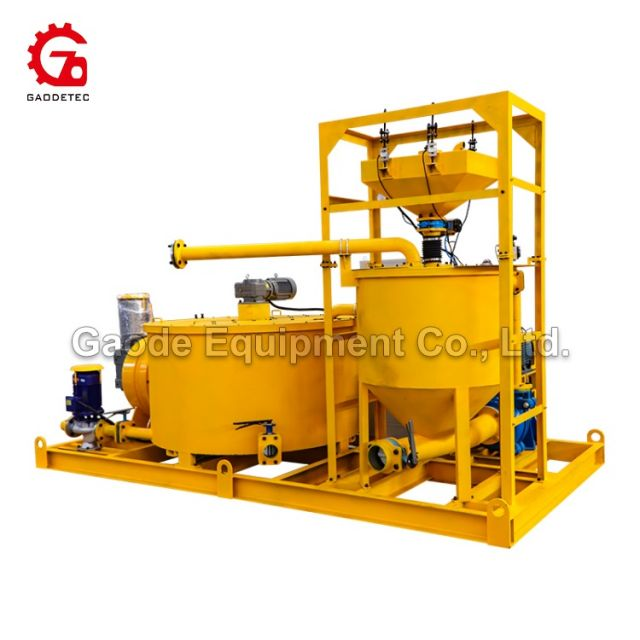 Gaodetec GGP500/2000/165H-E Compact Colloidal Bentonite Grout Injection Plant for Backfilling